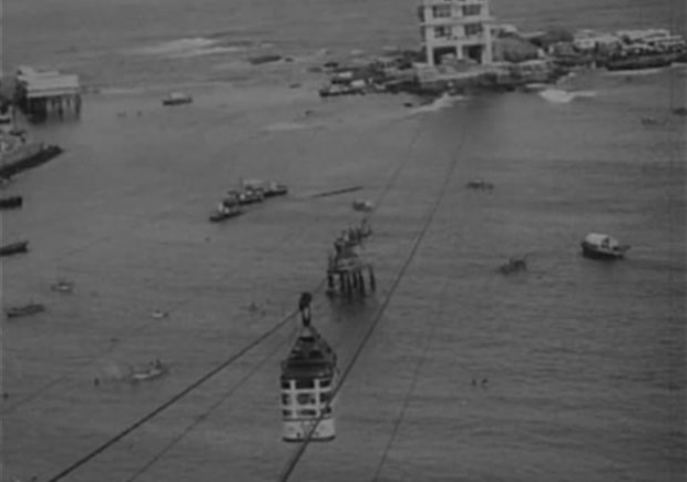1964년 여름: 부산 송도해수욕장의 해상케이블카