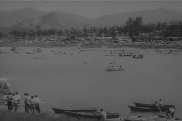 1956년 여름 대구 동촌유원지 전경 